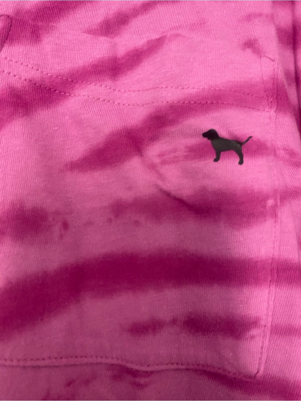 PINK Victoria's Secret Magenta Graphic Sleep Tee - Picture 3 of 5